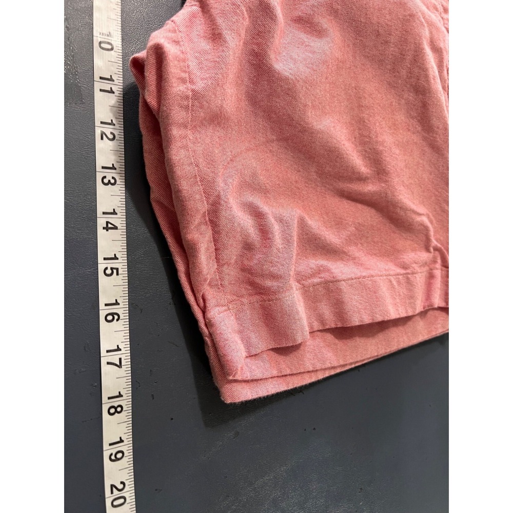 J. Crew Mens Pink Cotton Chino Shorts Sz 33 Beach Vacation resort - Picture 11 of 13